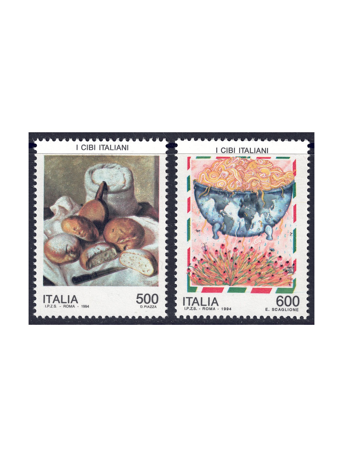 ITALY 1994 Italian Food 2v MNH**