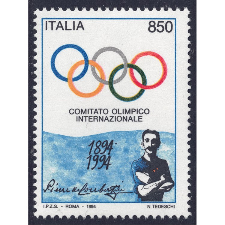 ITALIA 1994 Comitato Olimpico MNH**
