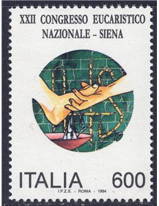 ITALY 1994 Eucharistic Congress MNH**