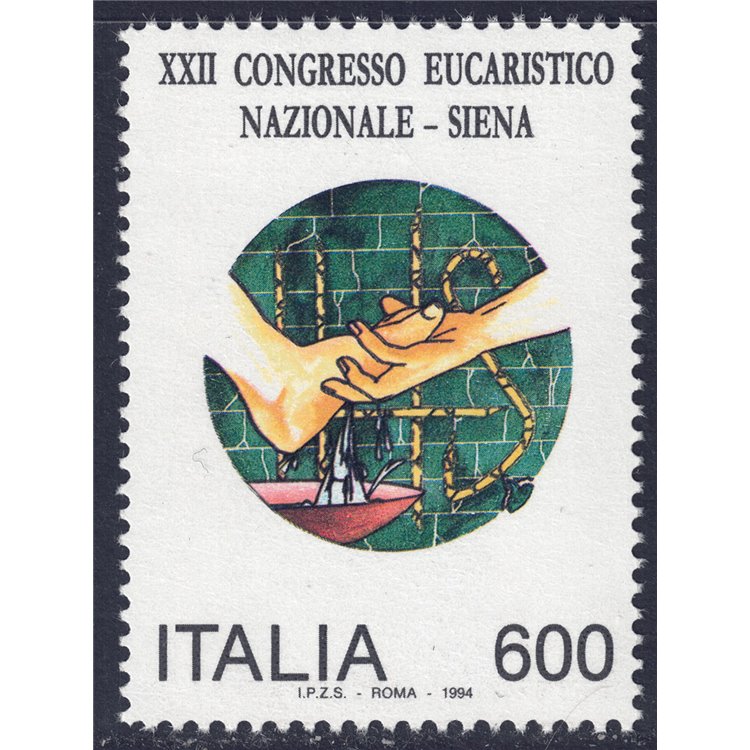 ITALY 1994 Eucharistic Congress MNH**
