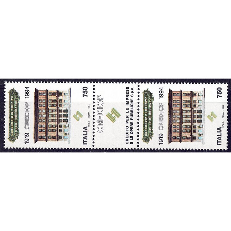 ITALY 1994 CREDIOP 2v MNH**