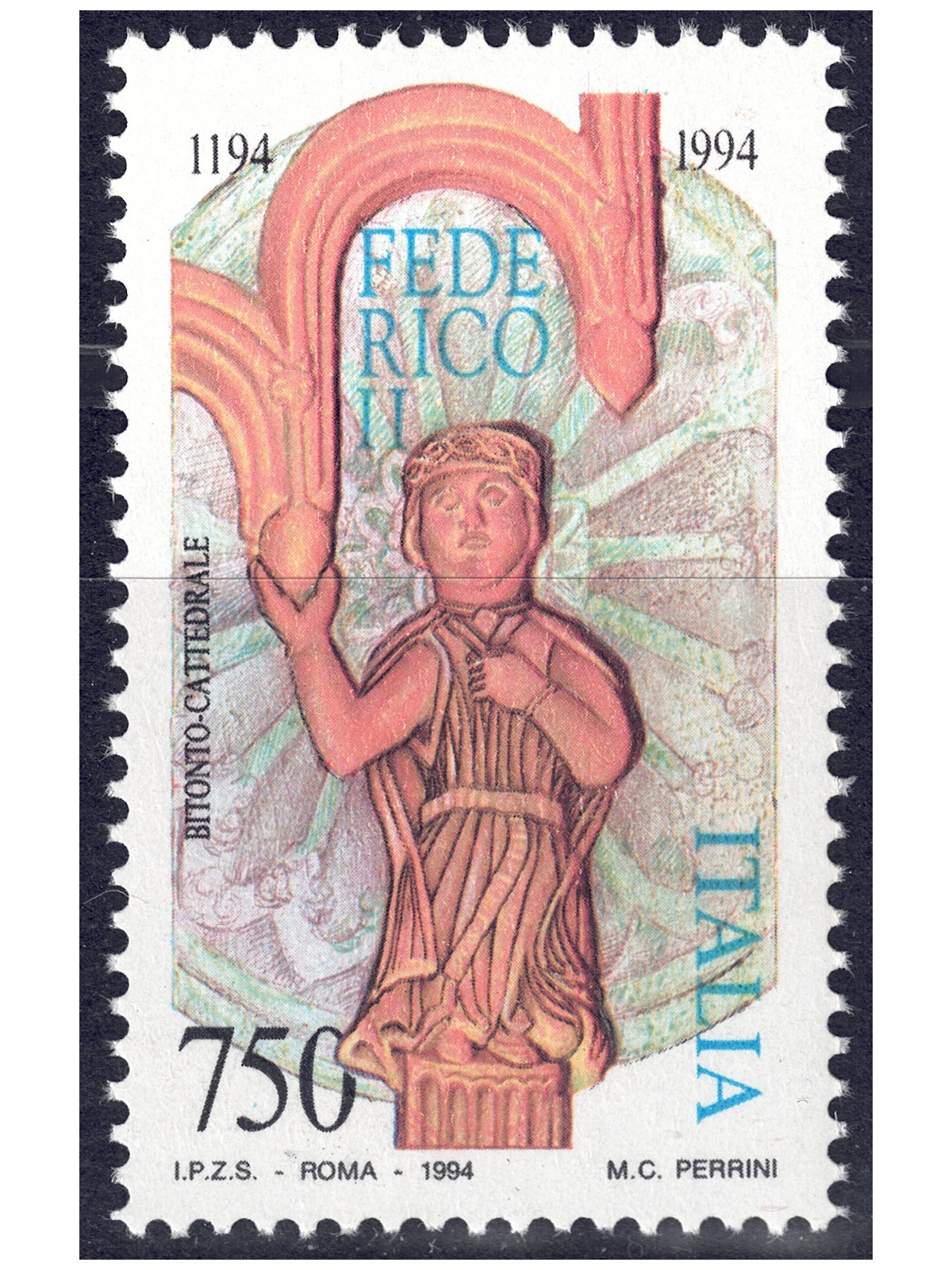 ITALIA 1994 Federico II MNH**