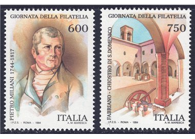 ITALY 1994 Philately Day 2v MNH**