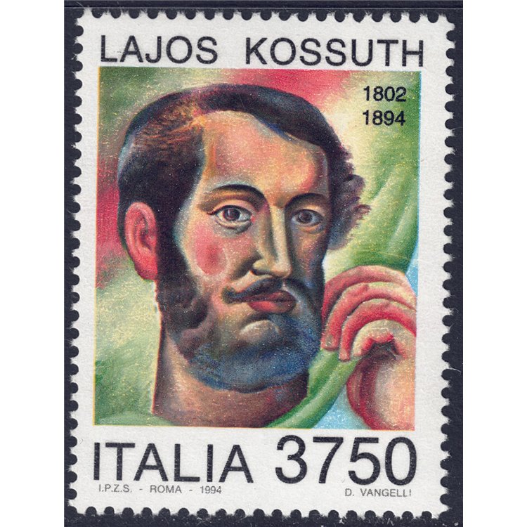 ITALY 1994 Lajos Kossuth MNH**