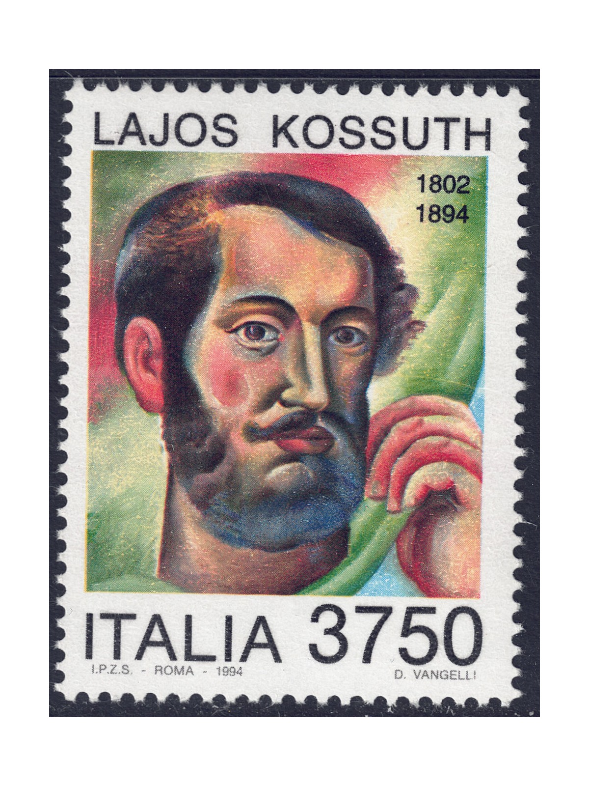 ITALIA 1994 Lajos Kossuth MNH**