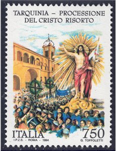 ITALIA 1994 Processione del Cristo Risorto MNH**