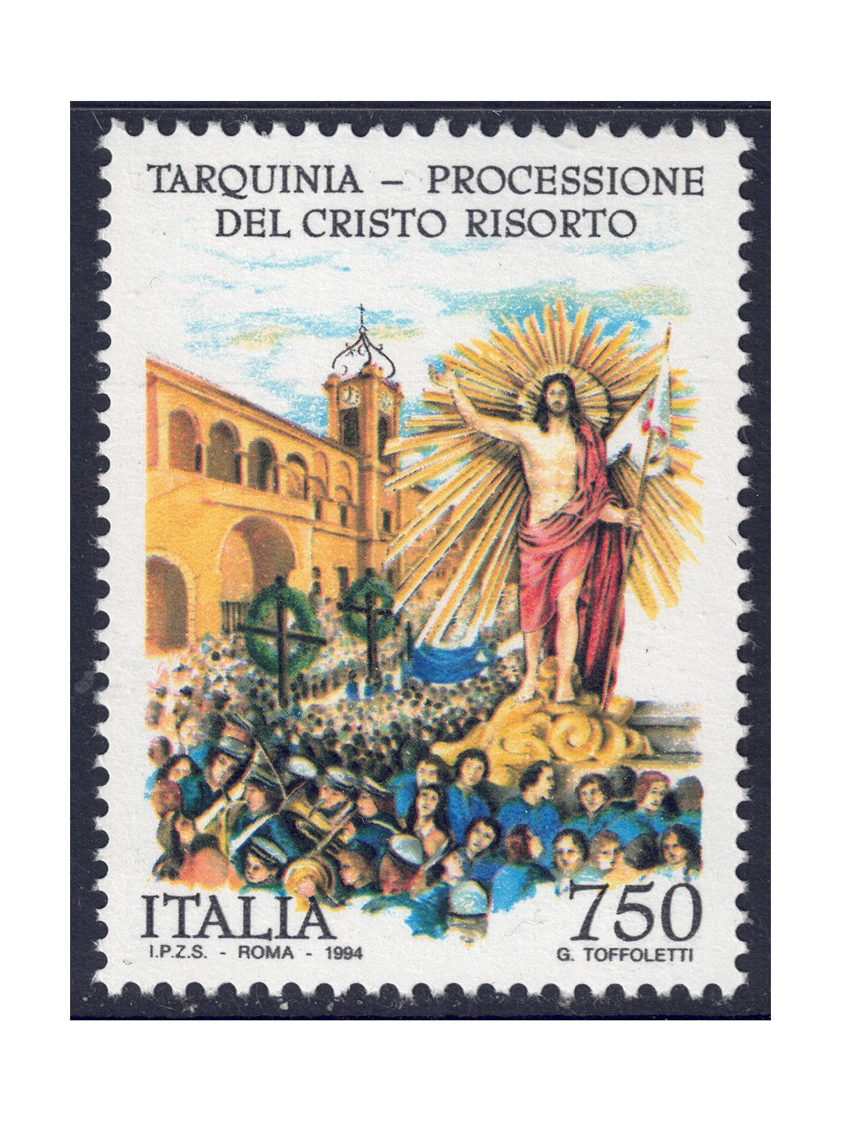 ITALIA 1994 Processione del Cristo Risorto MNH**