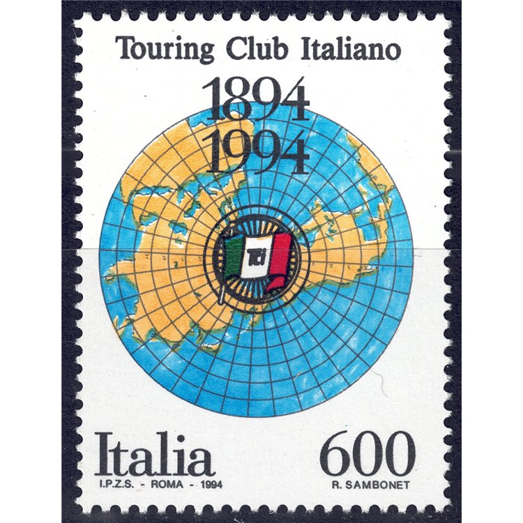 ITALIA 1994 Touring Club Italiano MNH**