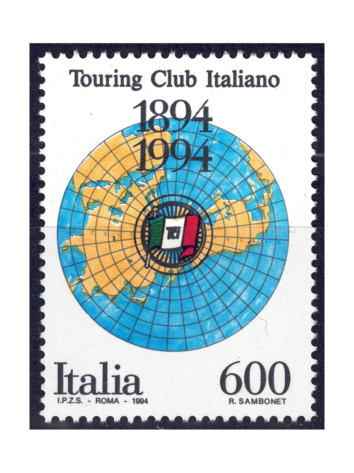 ITALY 1994 Italian Touring Club MNH**
