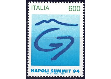 ITALIA 1994 Vertice dei G7 MNH**