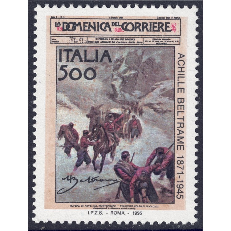 ITALIA 1995 Achille Beltrame MNH**