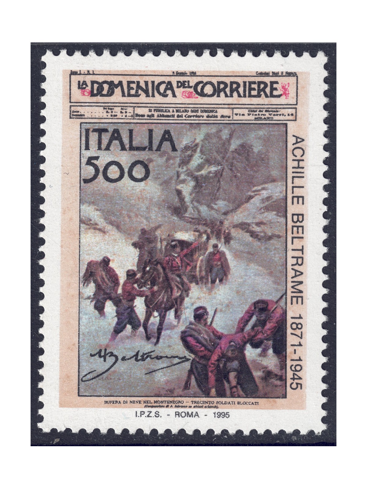 ITALY 1995 Achille Beltrame MNH**