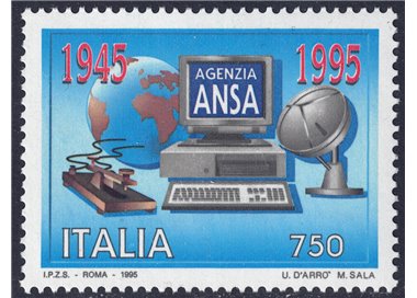 ITALY 1995 ANSA Agency MNH**