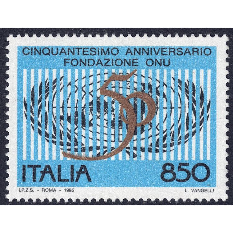ITALY 1995 UN Anniversary MNH**