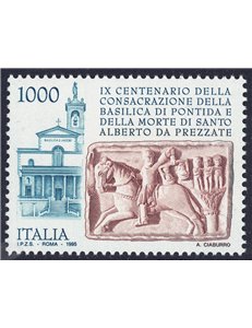 ITALIA 1995 Basilica di Pontida MNH**