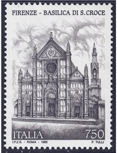 ITALY 1995 Basilica of Santa Croce MNH**