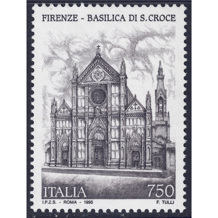 ITALY 1995 Basilica of Santa Croce MNH**