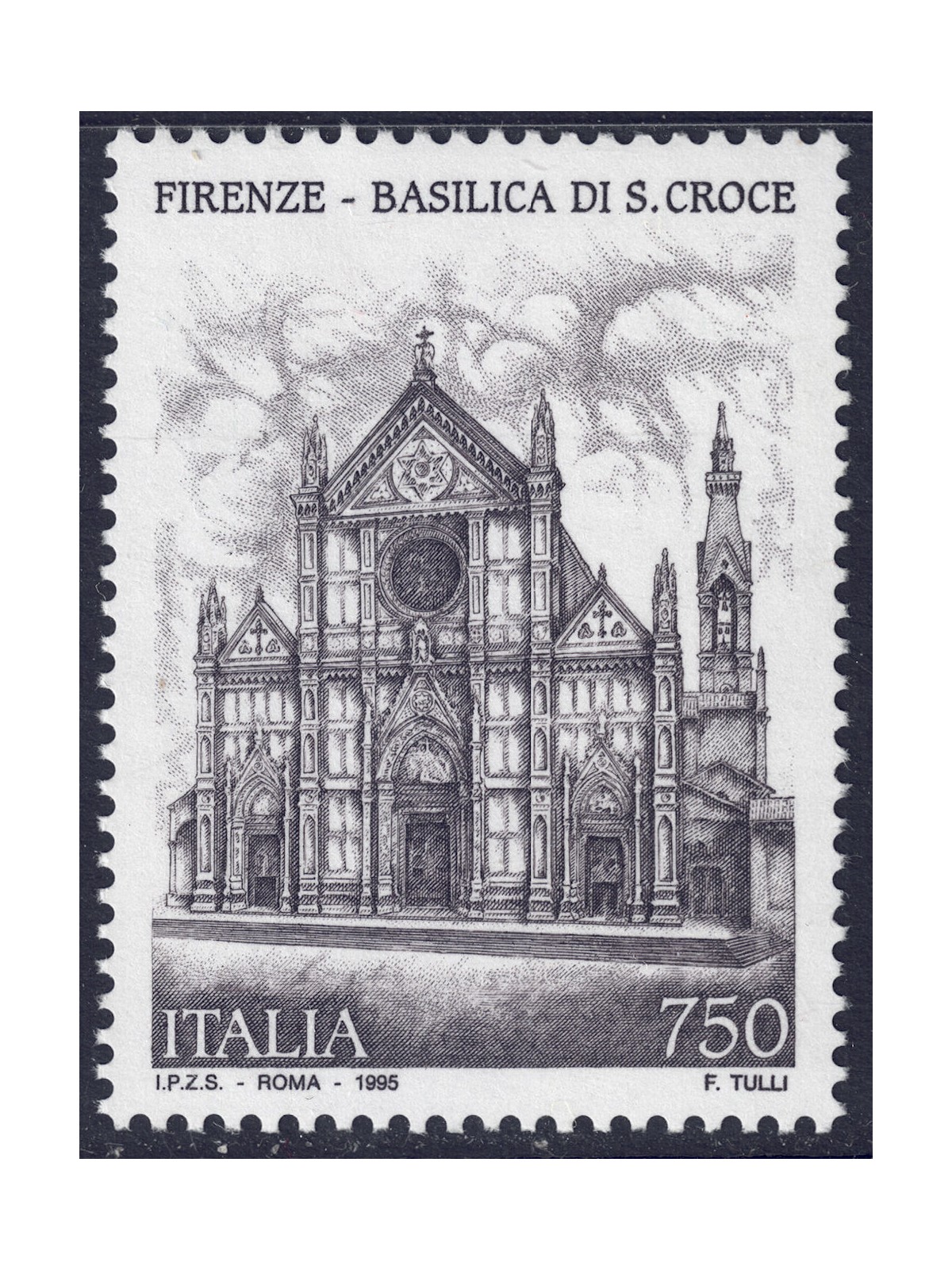 ITALIA 1995 Basilica di Santa Croce MNH**