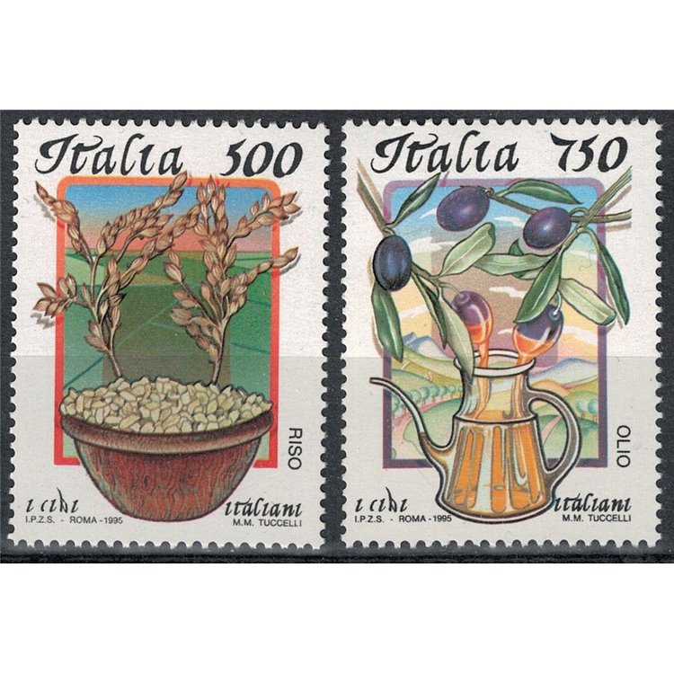 ITALY 1995 Italian Food 2v MNH**