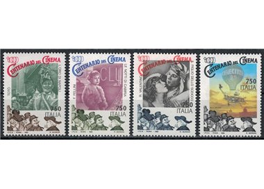 ITALIA 1995 Cinema 4v MNH**