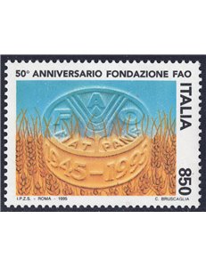 ITALY 1995 Anniversary of FAO MNH**