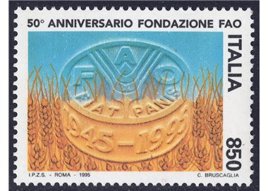 ITALY 1995 Anniversary of FAO MNH**