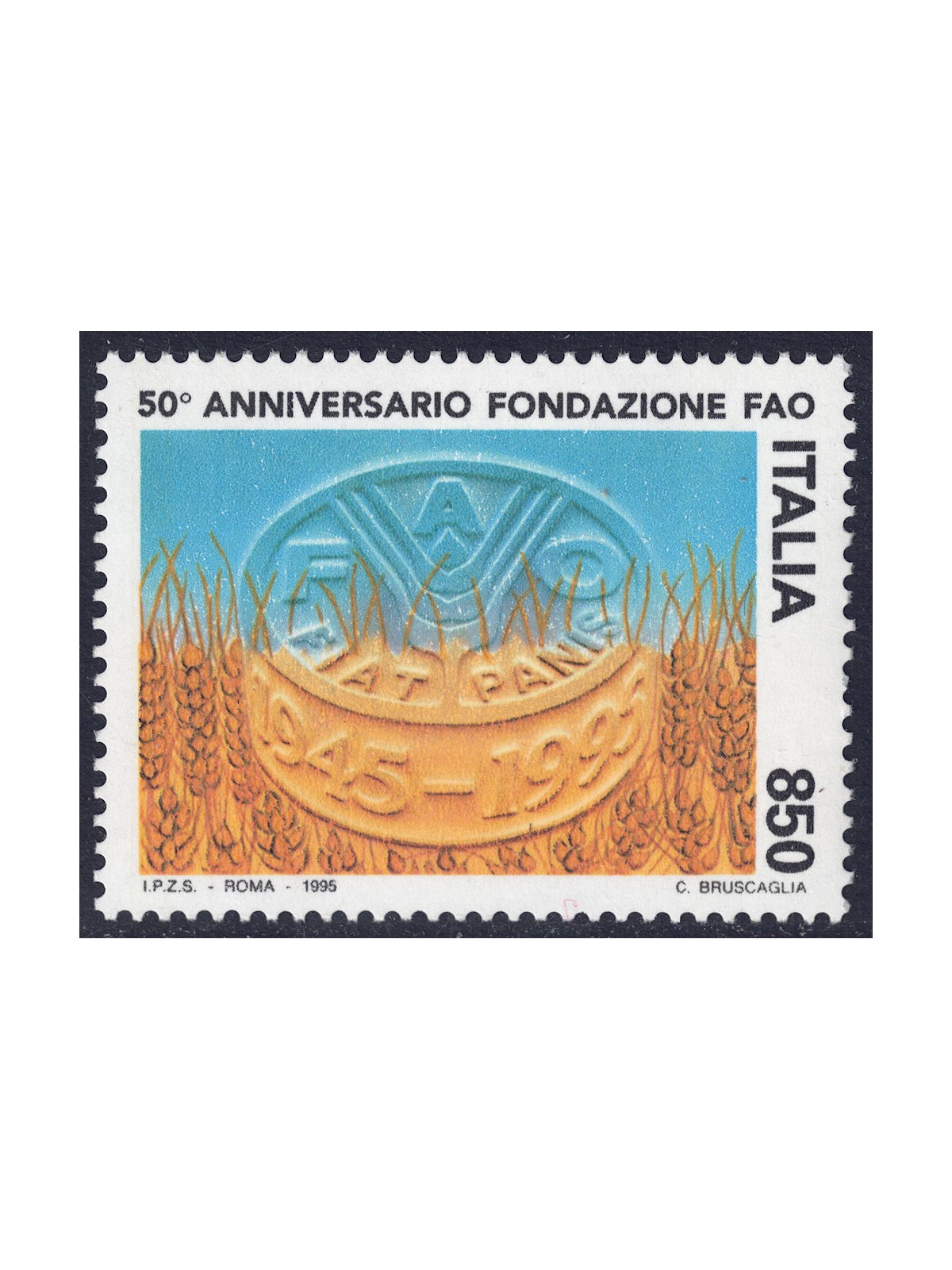 ITALY 1995 Anniversary of FAO MNH**