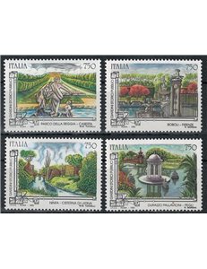ITALIA 1995 Giardini storici pubblici 4v MNH**