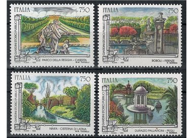 ITALY 1995 Historic Public Gardens 4v MNH**