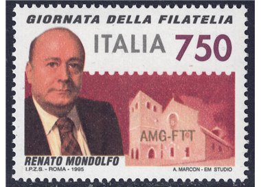 ITALIA 1995 Giornata della filatelia MNH**