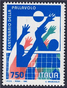 ITALY 1995 Volleyball MNH**