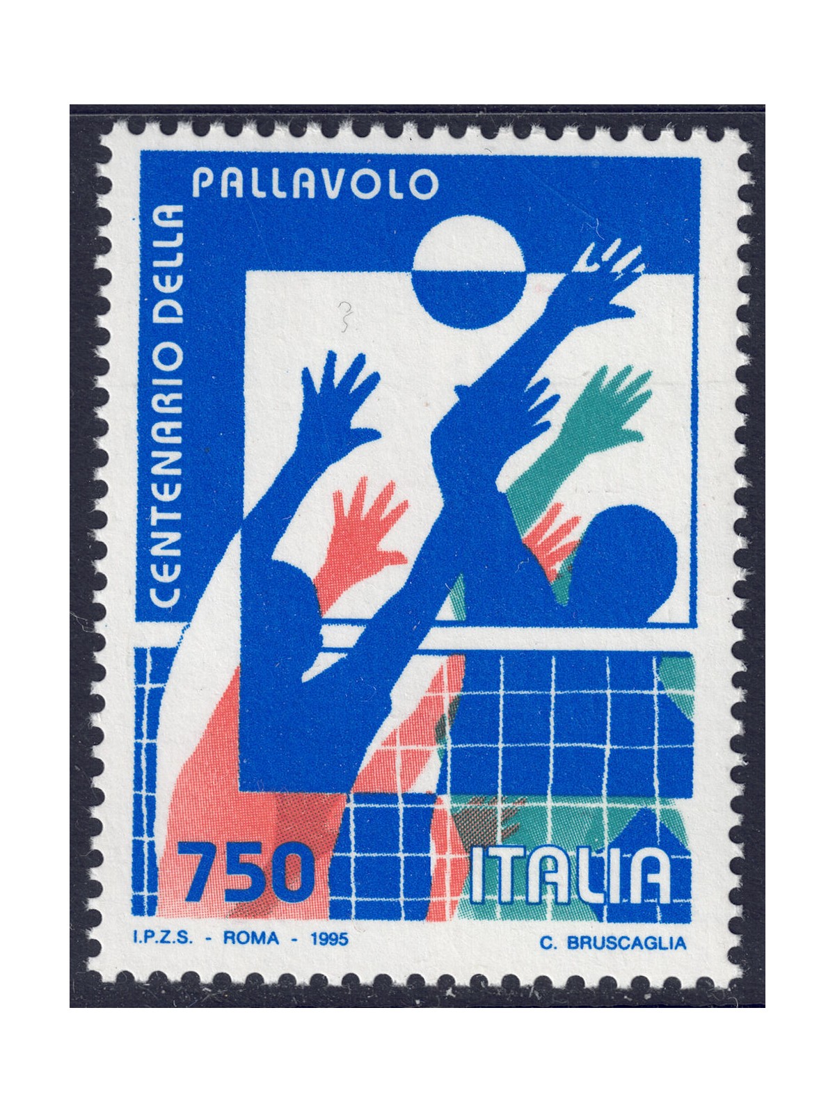 ITALY 1995 Volleyball MNH**