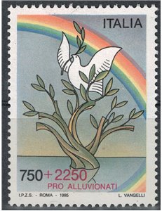 ITALIA 1995 Pro alluvionati MNH**