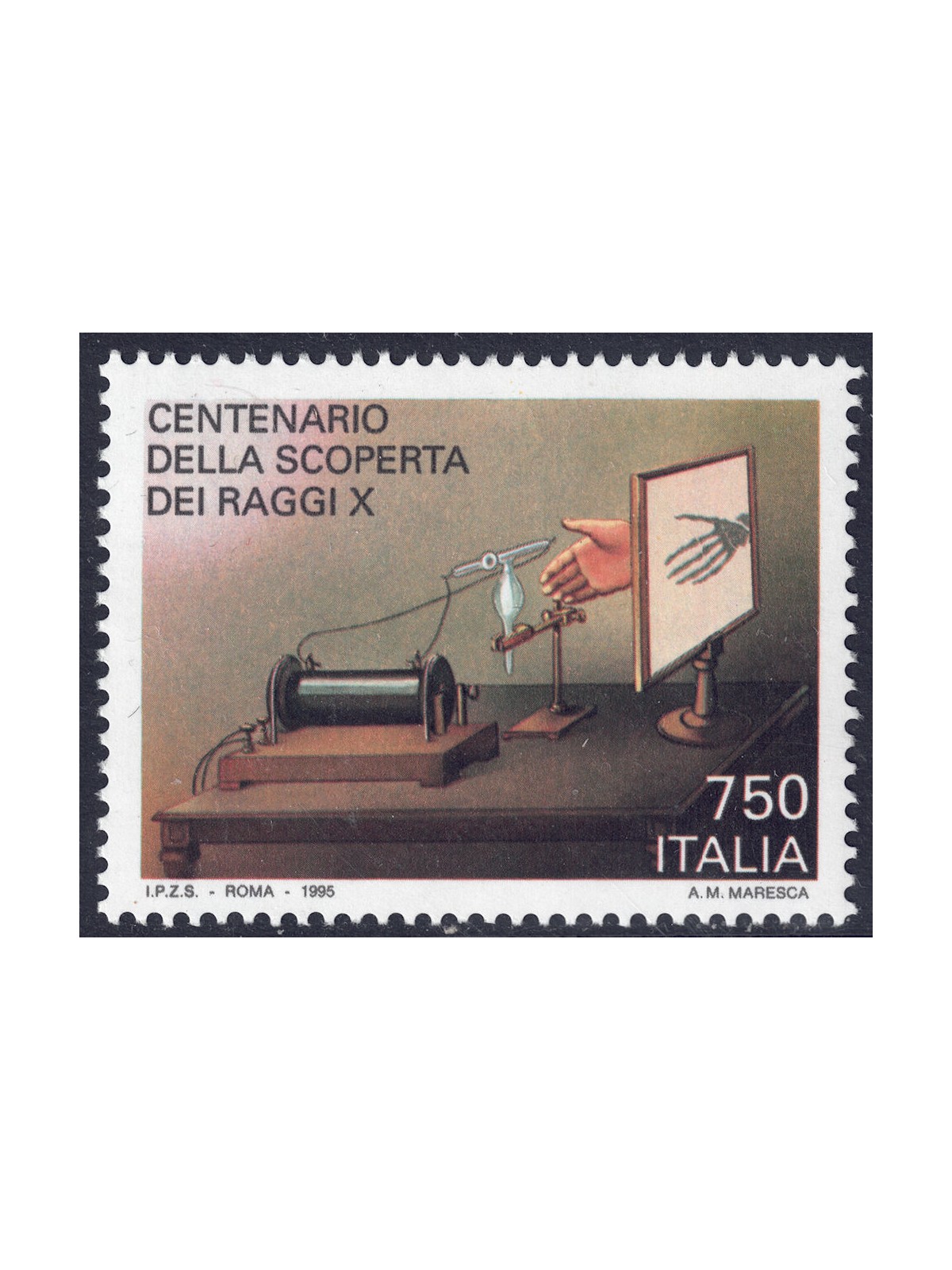 ITALY 1995 X-rays MNH**