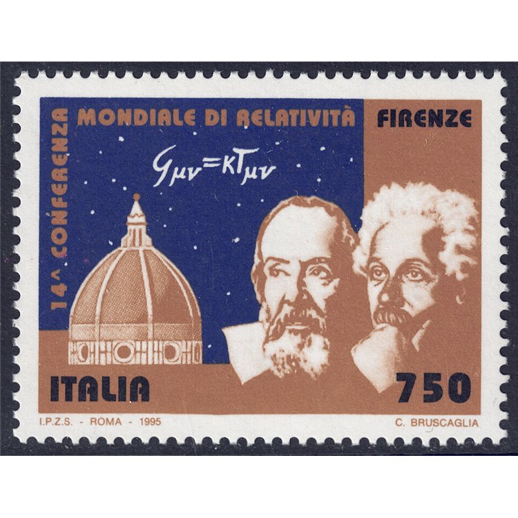 ITALIA 1995 Relatività e Fisica MNH**