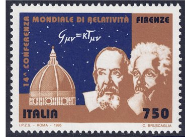 ITALIA 1995 Relatività e Fisica MNH**
