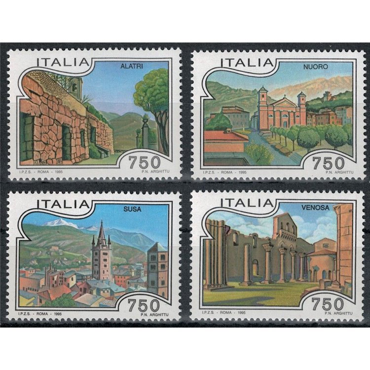 ITALY 1995 Tourism 4v MNH**