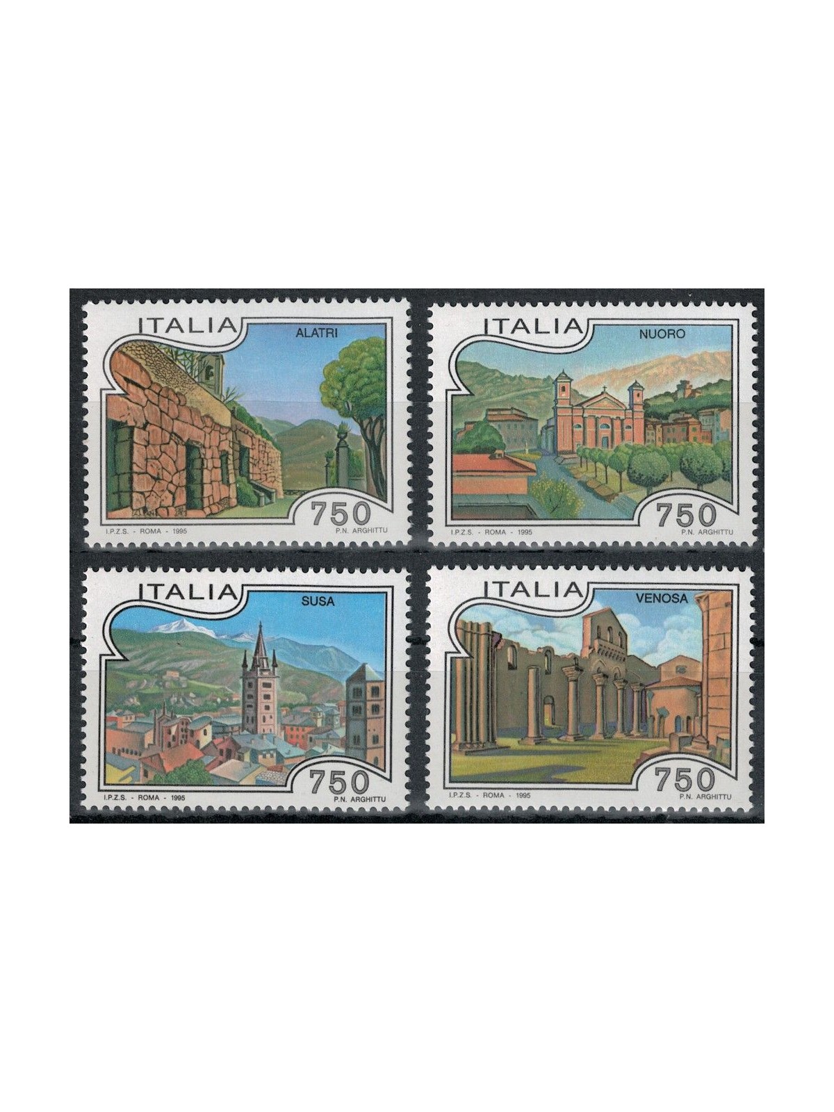 ITALIA 1995 Turismo 4v MNH**