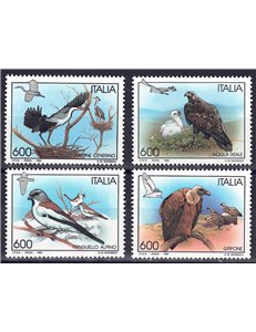 ITALY 1995 Birds 4v MNH**