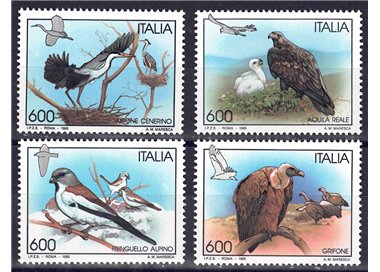 ITALY 1995 Birds 4v MNH**