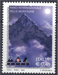 ITALY 2002 Year of the Mountains MNH**