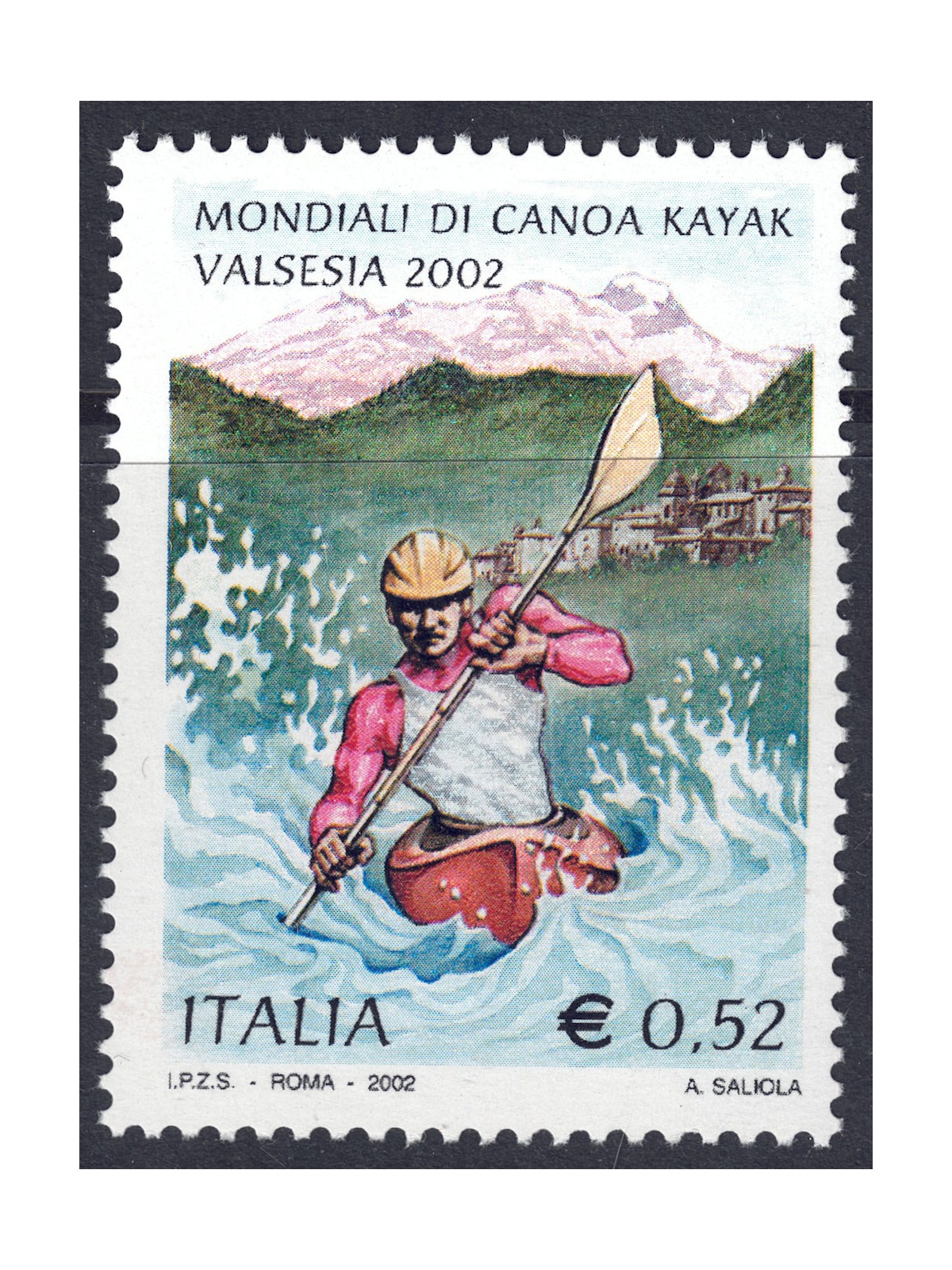 ITALY 2002 Canoe Kayak MNH**