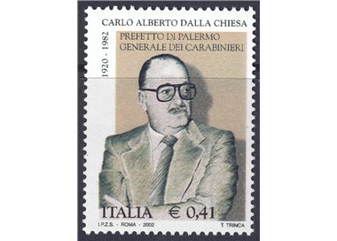 ITALY 2002 Carlo Alberto Dalla Chiesa MNH**