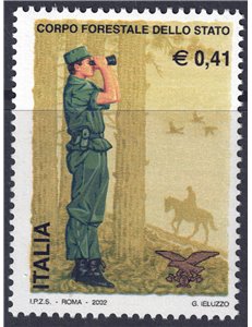 ITALY 2002 State Forestry Corps MNH**