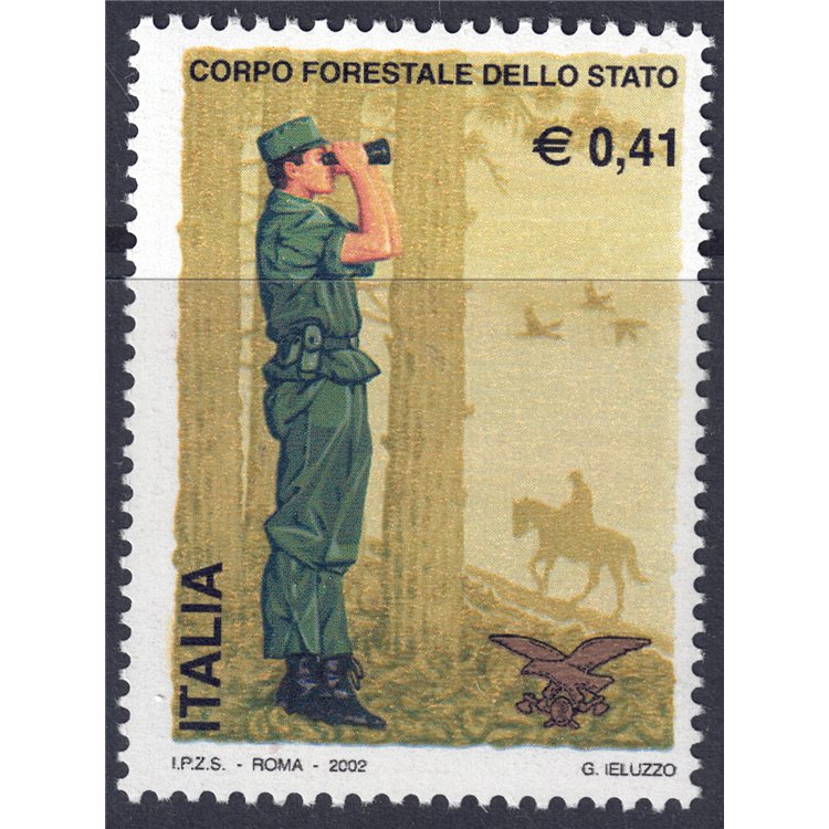 ITALY 2002 State Forestry Corps MNH**