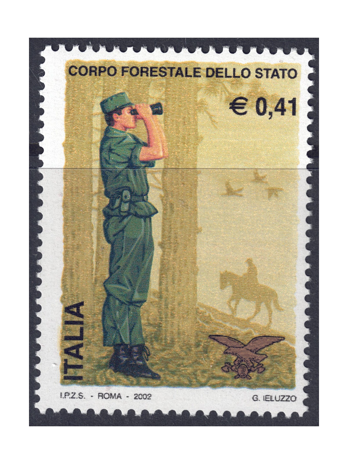 ITALY 2002 State Forestry Corps MNH**