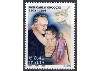 ITALY 2002 Don Carlo Gnocchi MNH**