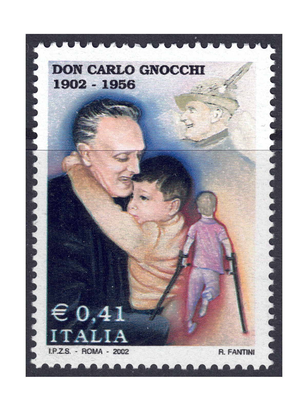 ITALY 2002 Don Carlo Gnocchi MNH**