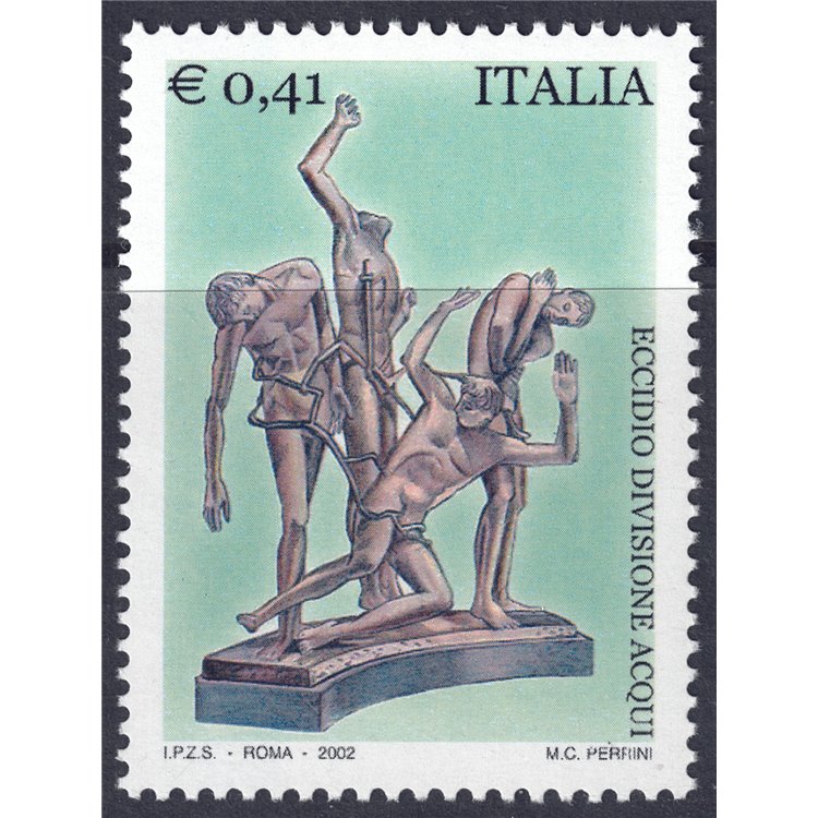 ITALY 2002 Massacre of the Acqui Division MNH**