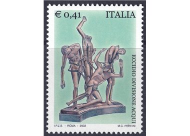 ITALIA 2002 Eccidio della Divisione Acqui MNH**